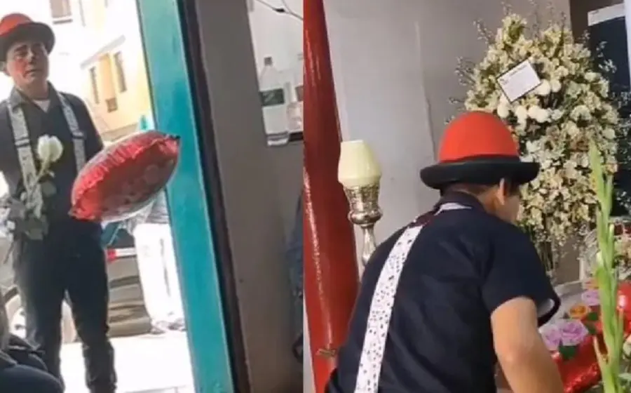 payaso_llora_en_funeral_de_su_madre