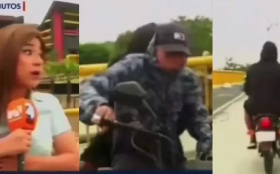 reportera-hombres-en-motocicleta