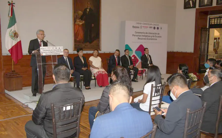 Ceremonia de liberación