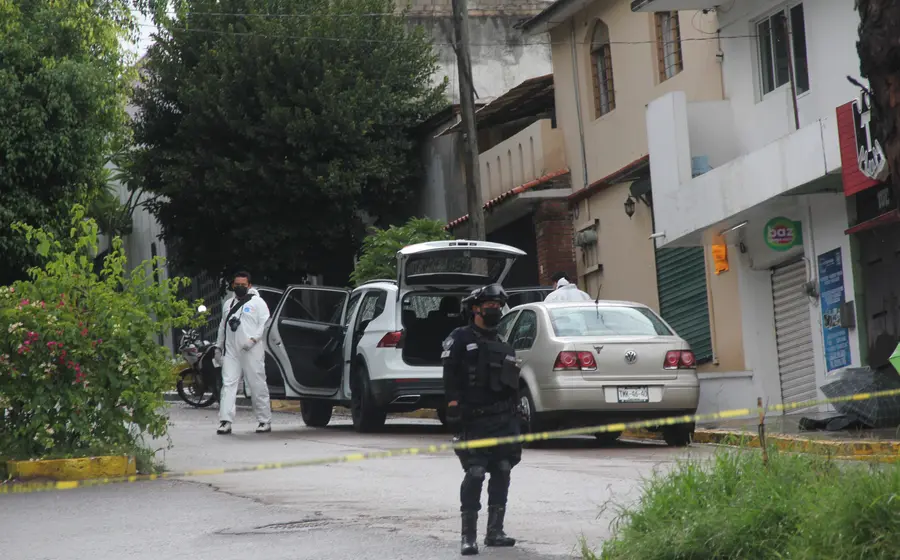 En la colonia Antiguo Aeropuerto fue asesinado el abogado, Juan Carlos de 53 años de edad.