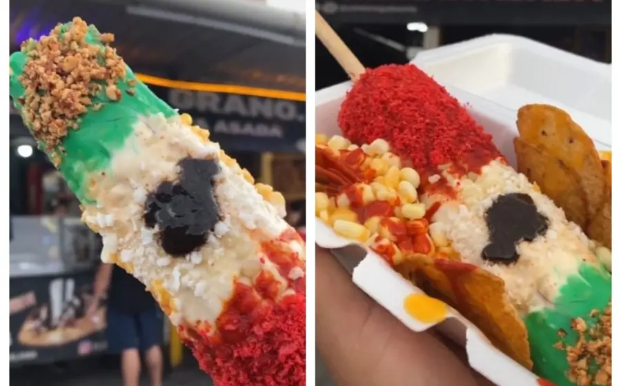Elote tricolor