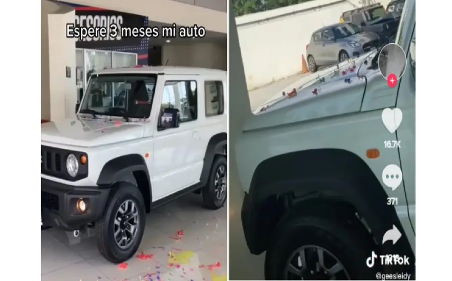 Estrena auto y lo choca