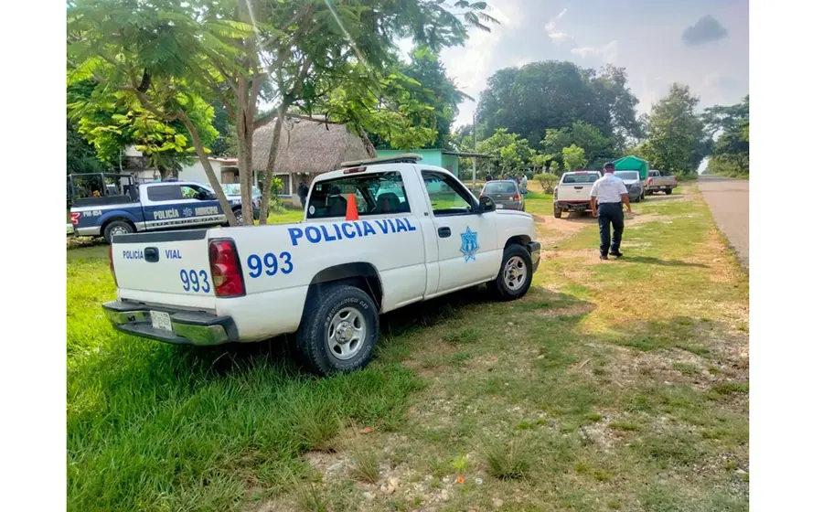 Autoridades se presentaron al lugar