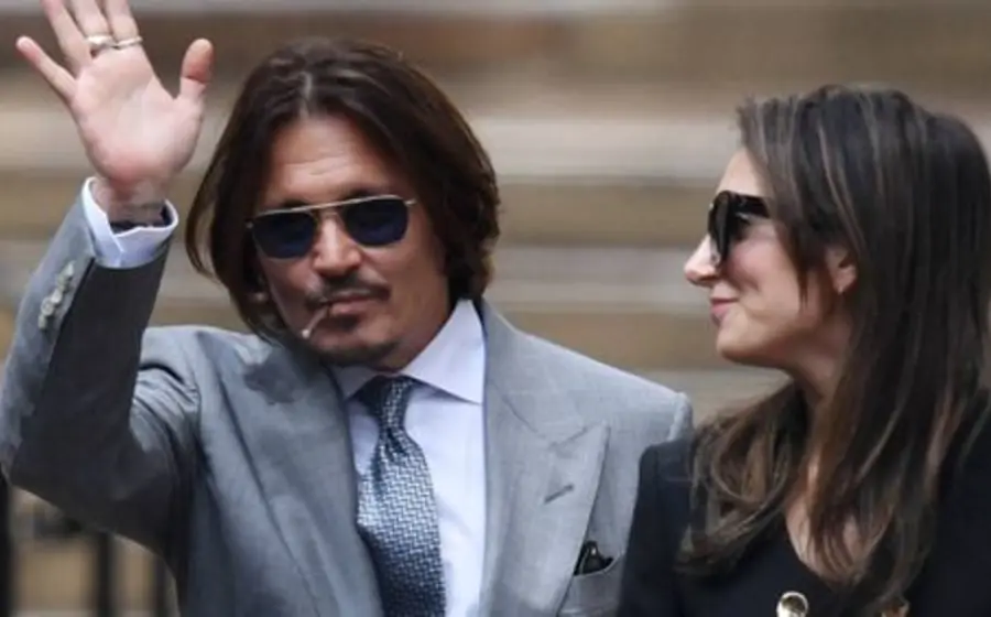 Jonnhy Depp y su abogada
