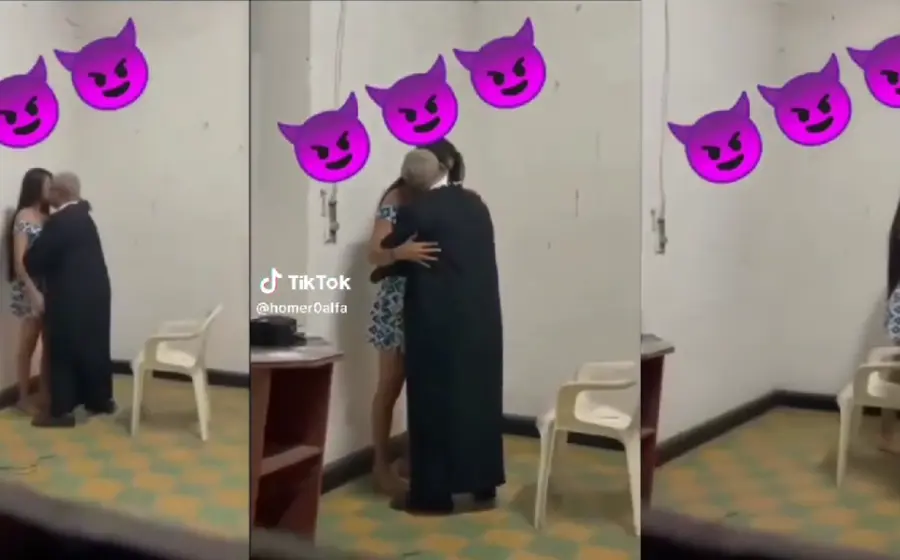 sacerdote-besa-mujer