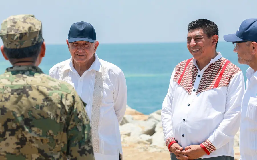 Salomón Jara y AMLO