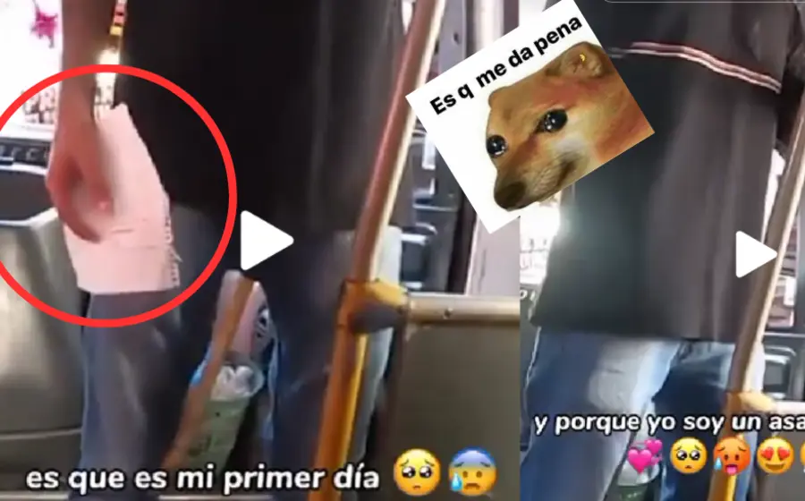 Asaltante penoso