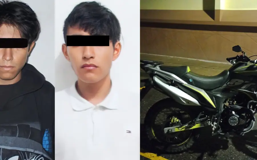 Samuel N., de 20 años de edad y Cristian N., de 20 años