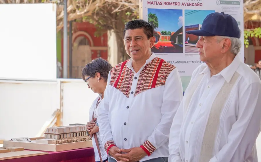 Salomón Jara y AMLO
