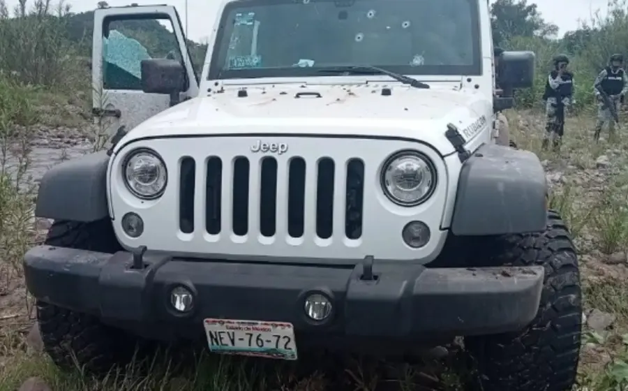 vehiculos_participaron_balacera_huajuapan 