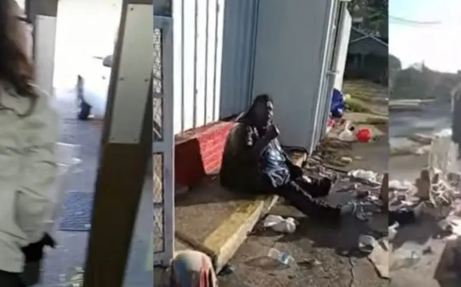 Usuarios mostraron su indignación por estos hechos pues no creían cómo la empleada podía tratar así a otra persona, sin importar que fuera una persona indigente.