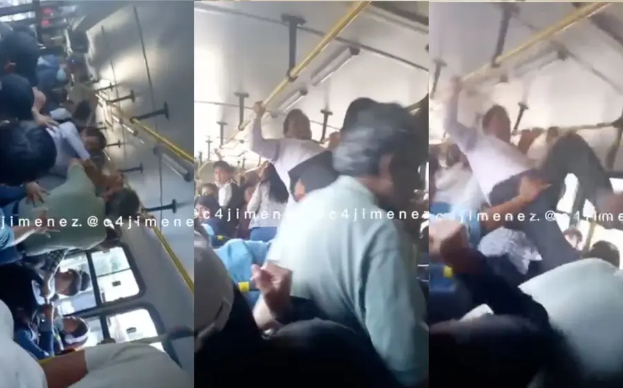 pelea_patadas_autobus_pasaje