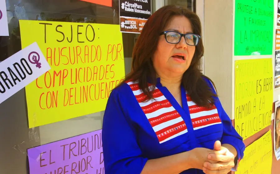 Soledad Jarquín Edgar, madre de la víctima