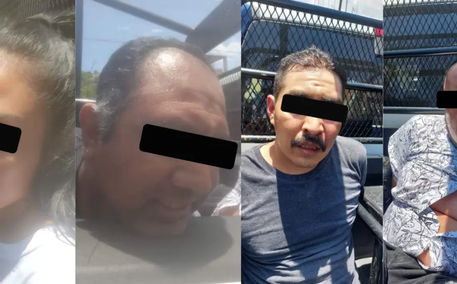Luego de una persecución fueron detenidas 5 personas 