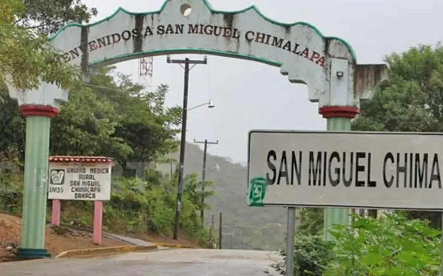 Entrada a San Miguel Chimalapa