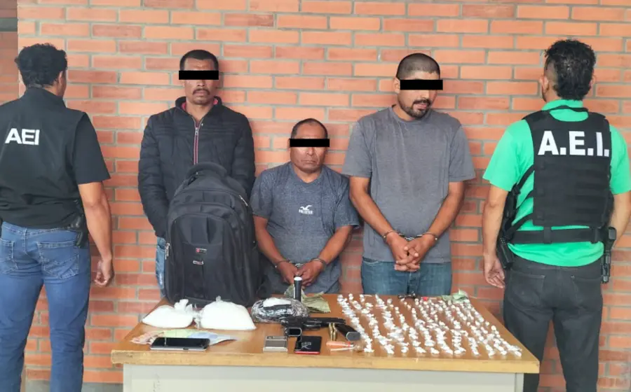 Fueron tres los detenidos