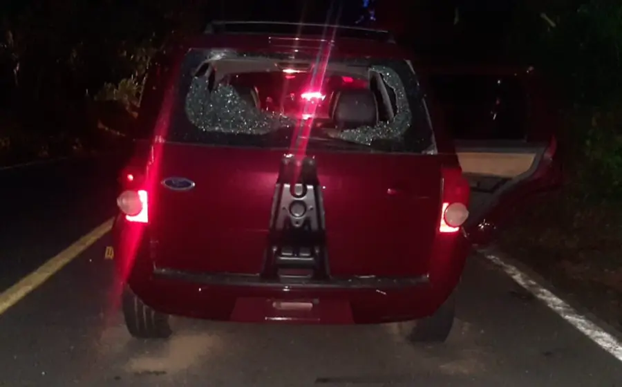 Viajaban en una camioneta Ford 