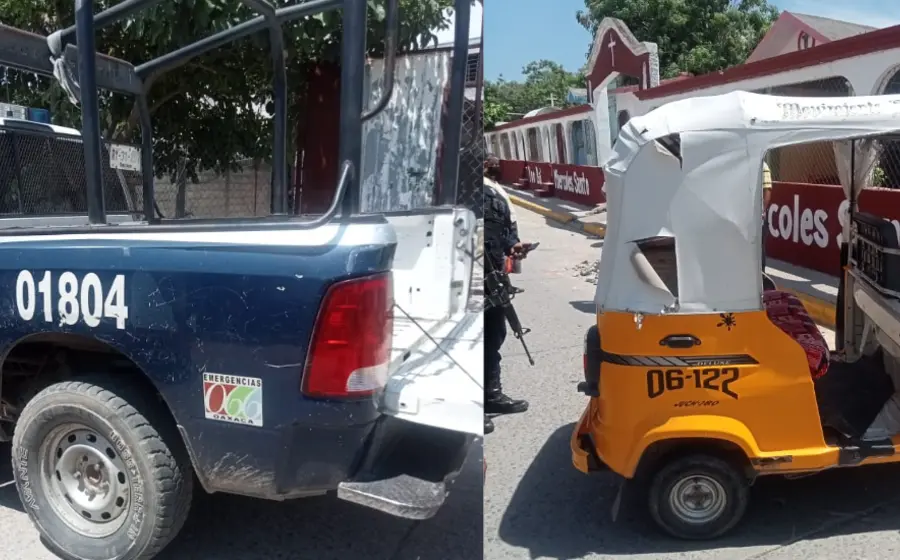 Patrulla y taxi