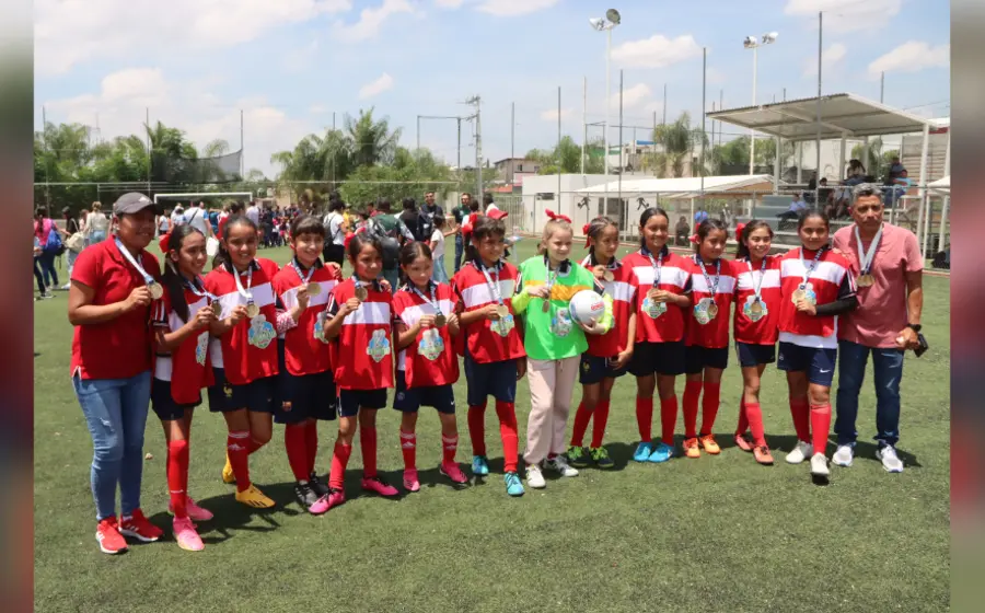 La escuela primaria Francisco J. Mugica se proclamó campeón el estatal de Futbolito Bimbo 2023