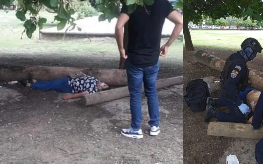 La mujer quedó sin vida al interior de la unidad deportivo de la UABJO.