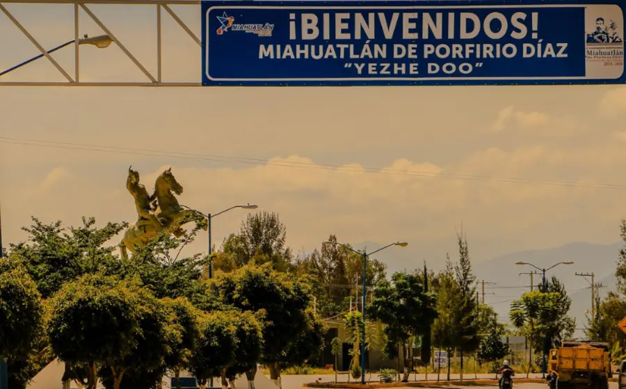 Entrada a Miahuatlán