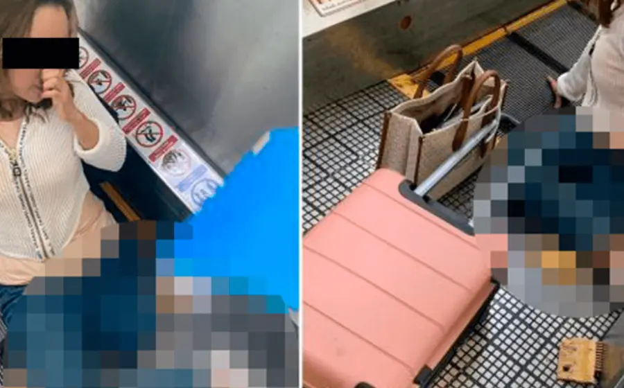 mujer_atrapada_cinta_transportadora_aeropuerto