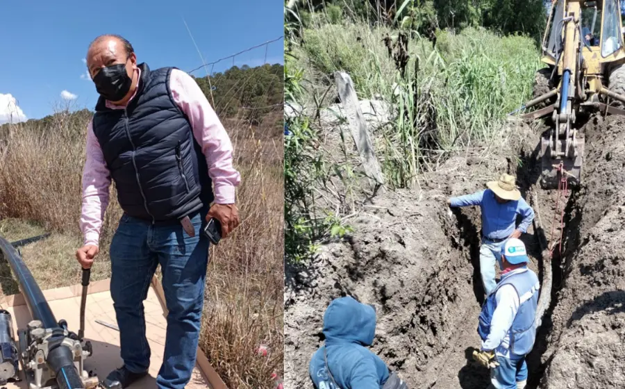 Resuelven desperfectos en el sistema y retiran raíces de tuberías, explica titular del Sapat.