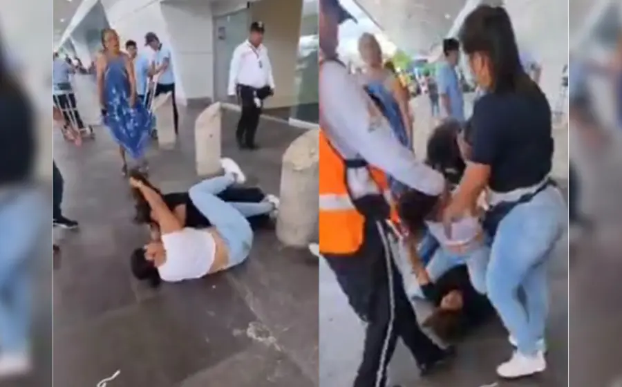 mujeres_se_agarran_a_golpes_aeropuerto