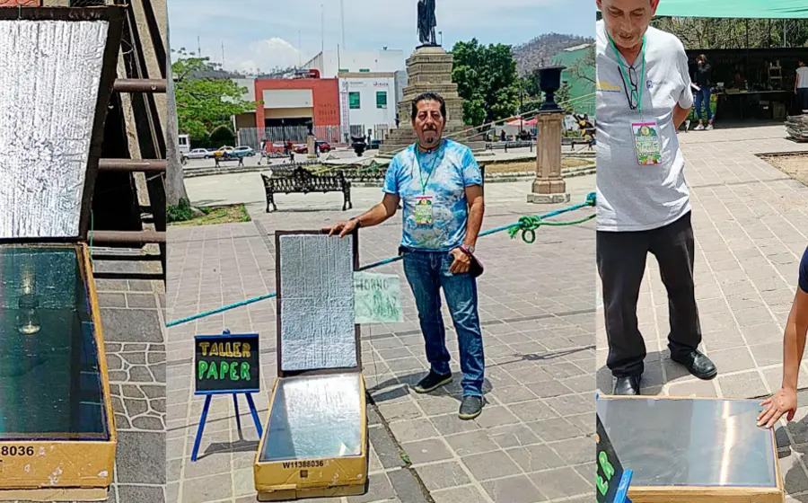 El horno solar se ha expuesto en diferentes ferias y congresos. 