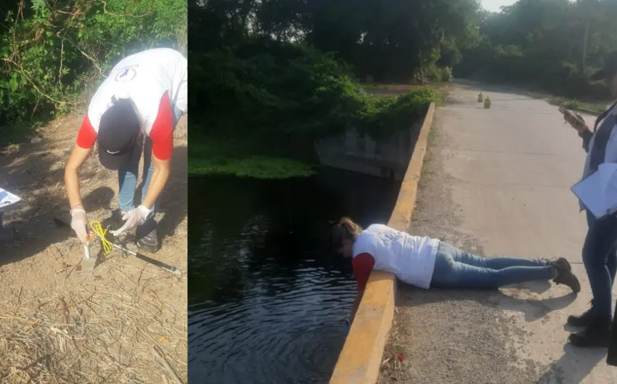 Visita de la CNDH a los ríos Tehuantepec y los perros