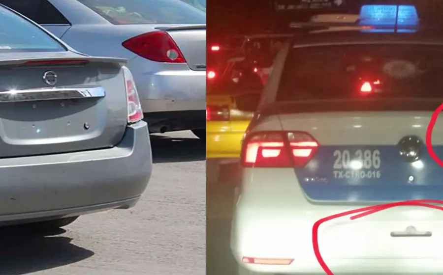 Vehículos circulando sin placas
