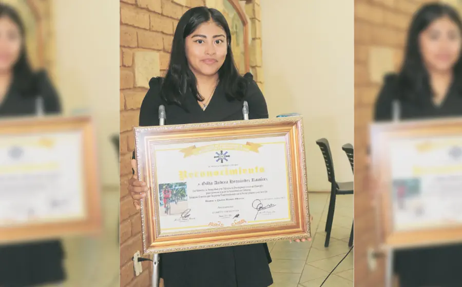 gilda_andrea_hernández_fue_reconocida