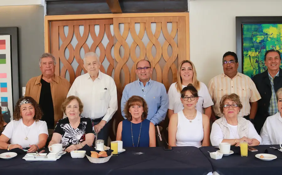 Con grandes amistades del tenis. 