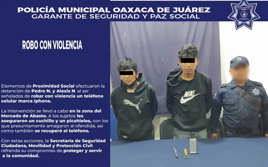 Presuntos responsables
