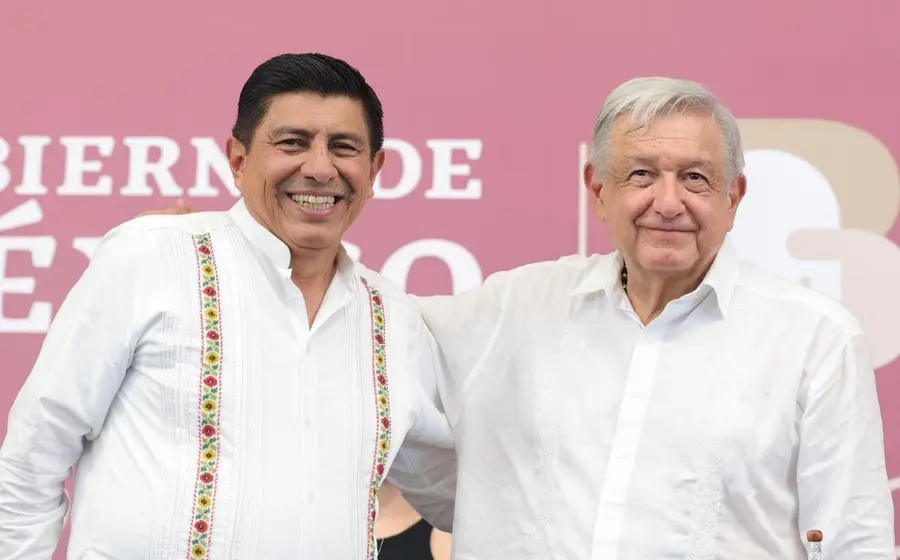 Salomón Jara y AMLO