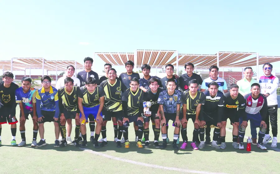 Los Leopardos de la UABJO se erigieron campeones del futbol bardas varonil