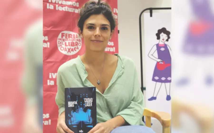 Mariantuá Correa visitó la ciudad para presentar su más reciente novela con el sello oaxaqueño.