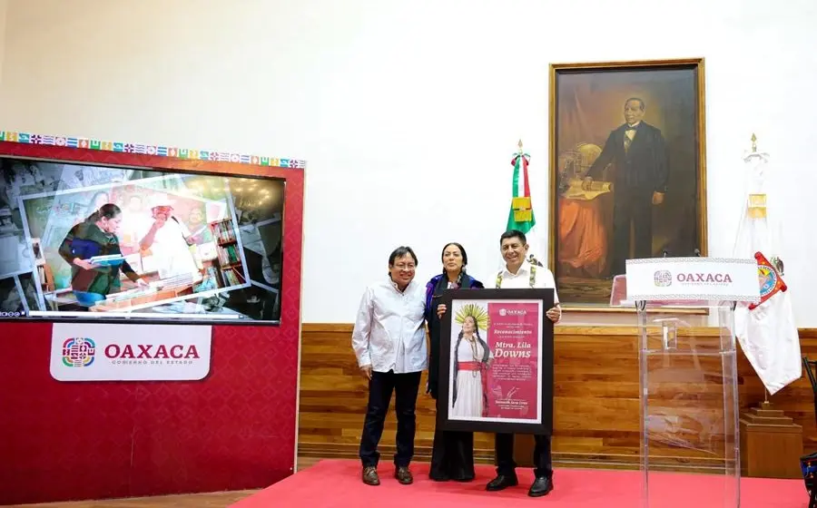 Lila Downs dijo que todo lo que ella expresa “viene de este origen sagrado, alegre y orgulloso que significa ser de Oaxaca”.