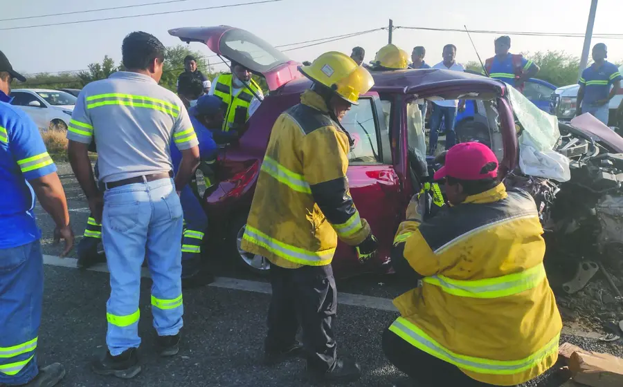 Tres unidades de motor estuvieron involucradas en el accidente