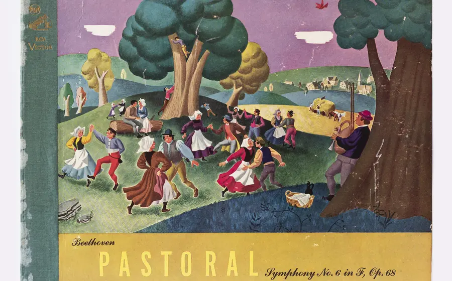  Portada de Pastoral Beethoven.