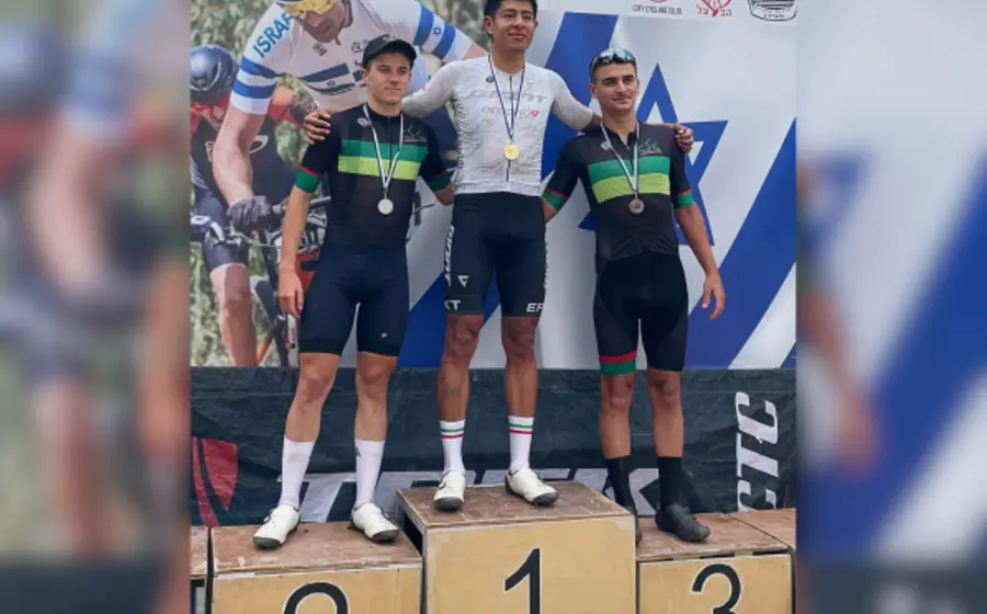 Varios podios internacionales sumó Amando Martínez Galván en el 2024.
