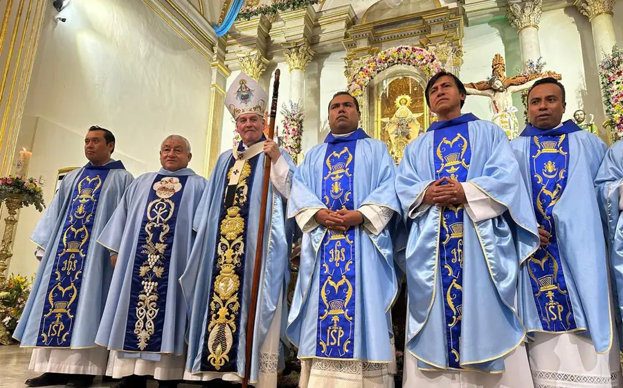 El arzobispo celebró los actos de fe y agradecimiento de los peregrinos a la Virgen de Juquila