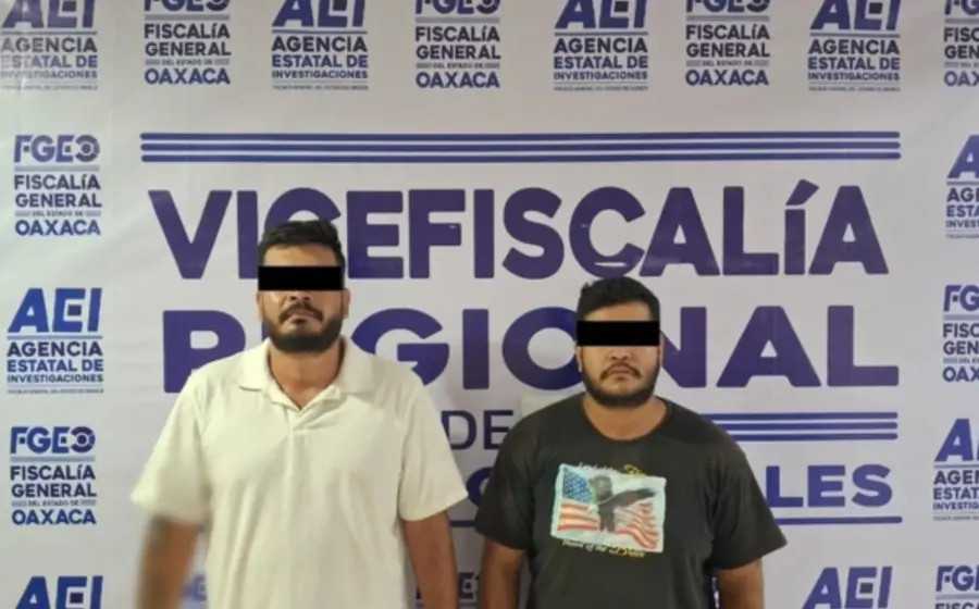 Dos hermanos fueron detenidos en Zimatlán de Álvarez al tener droga en su poder.