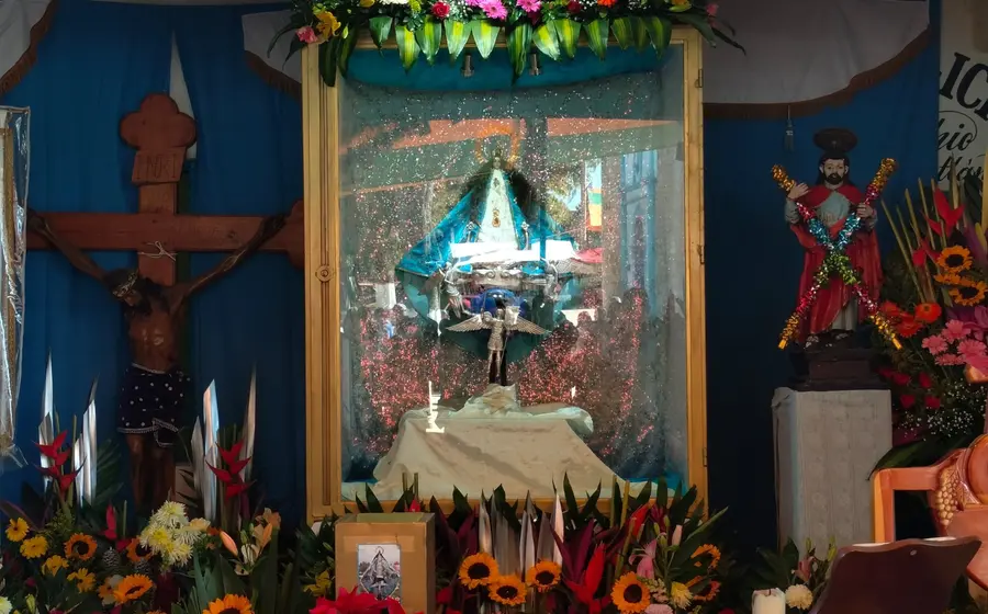 Miles de peregrinos llegaron desde el 6 al 8 de diciembre a esta parte de la Mixteca.