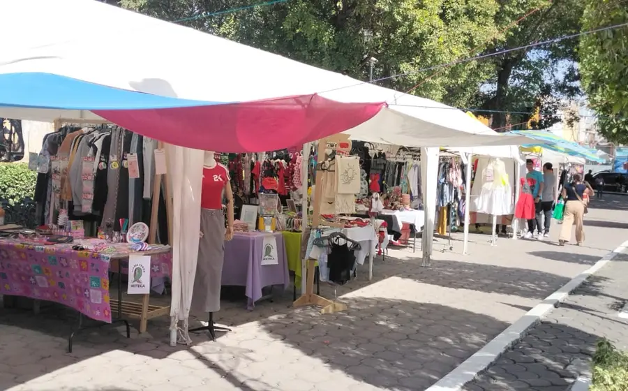 La mercadita se realiza cada mes en Huajuapan.