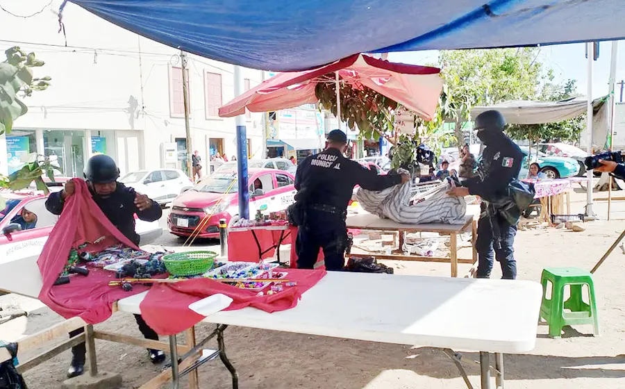 La intervención de las corporaciones de seguridad en el Mercado de Abasto.
