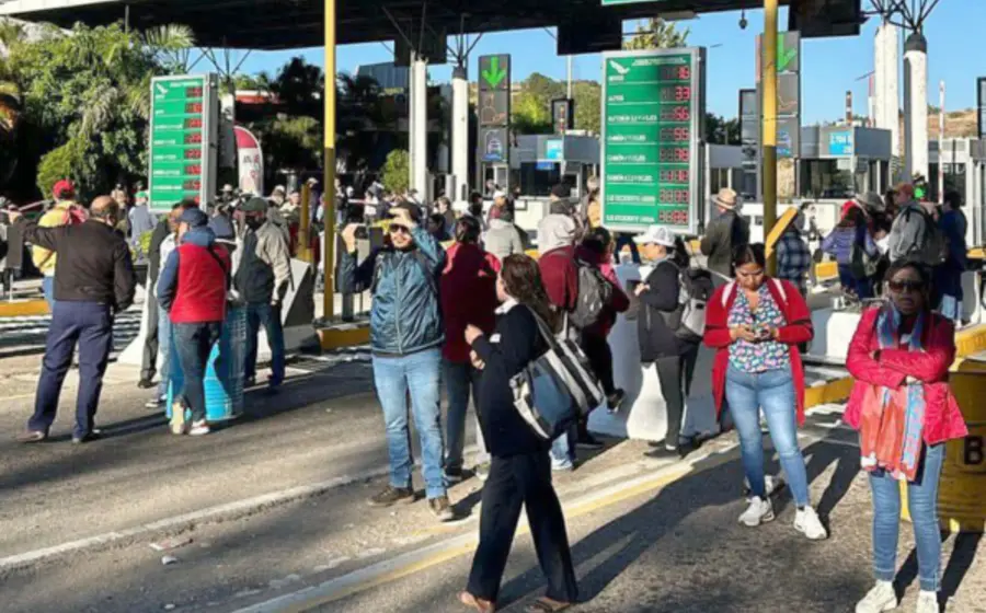 Las protestas se realizaron en Huajuapan.
