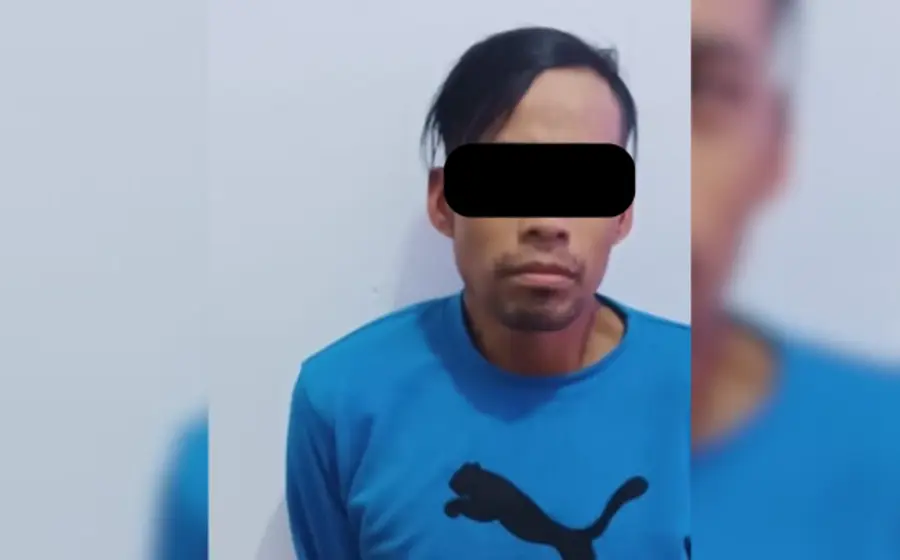 Baldomero fue detenido acusado del delito de robo ocurrido en Teotitlán de Flores Magón.