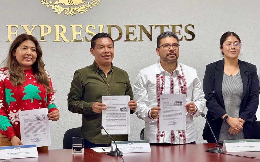 El proyecto de decreto se entregó a la LXVI Legislatura del Congreso de Oaxaca para homologar la legislación local con la federal.