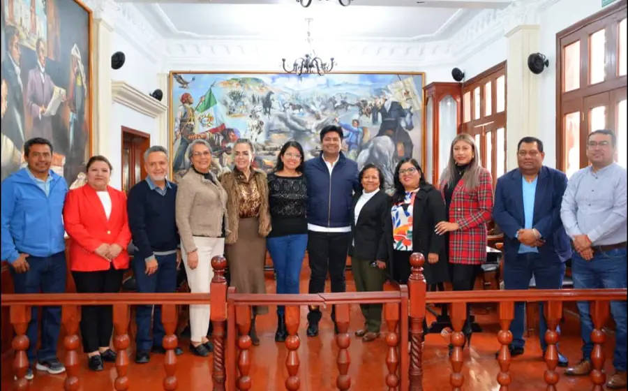 La reunión se realizó en sala de Cabildos en Huajuapan.